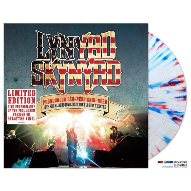 Lynyrd Skynyrd - Pronounced Leh-Nerd Skin-Nerd - Live From Jacksonville (Red Marbled LP Vinyl)