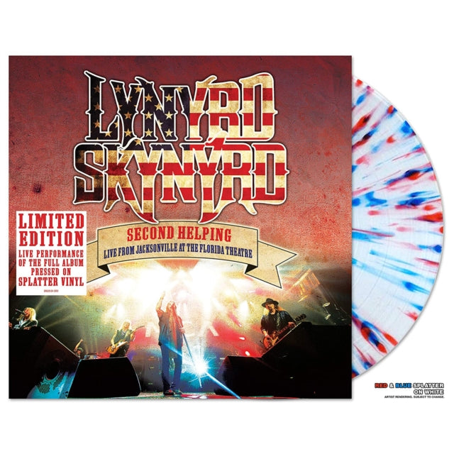 Lynyrd Skynyrd - Second Helping - Live From Jacksonville At The Florida Theatre (Blue Marbled LP Vinyl)