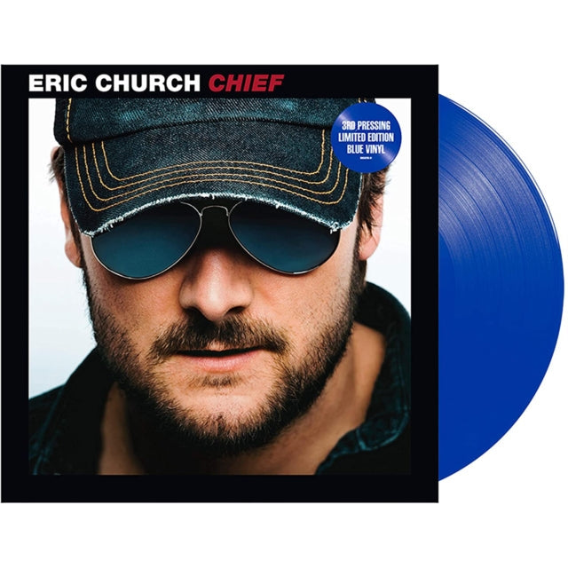 Eric Church - Chief (Blue LP Vinyl) & Desperate Man (Red LP Vinyl)