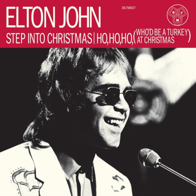 Elton John - Step Into Christmas (Transparent Red 10Inch) - 10 Inch Vinyl