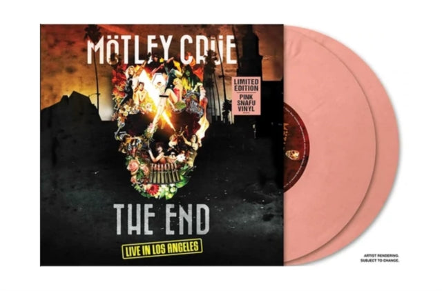 Motley Crue - End - Live In Los Angeles (Pink Snafu Colored Vinyl/2LP) & Shout At The Devil