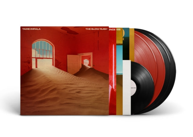 Tame Impala - Slow Rush (Deluxe/2-Transparent Red LP Vinyl/3-Black LP Vinyl) & Lonerism & Currents & Slow Rush (2LP) & Innerspeaker