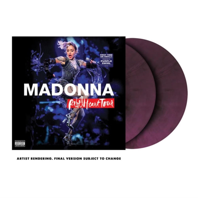 Madonna - Rebel Heart Tour (X) (Purple Galaxy Swirl Vinyl/2LP) & Rebel Heart & Madame X (Live) (3LP) & Finally Enough Love (2LP) & Like A Virgin & Immaculate Collection (2LP) & Who's That Girl Ost (Back 2 The 80S) (I)