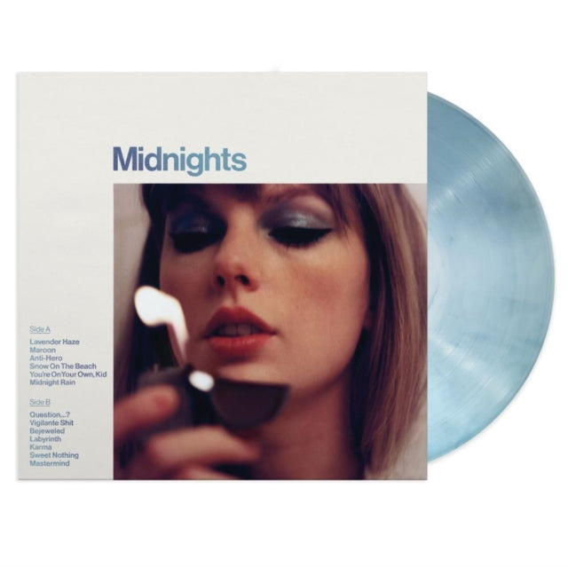 Taylor Swift - Midnights (X) (Moonstone Blue LP Vinyl) & Midnights (X) (Blood Moon LP Vinyl)