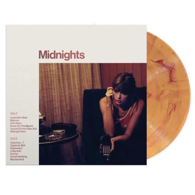 Taylor Swift - Midnights (X) (Moonstone Blue LP Vinyl) & Midnights (X) (Blood Moon LP Vinyl)