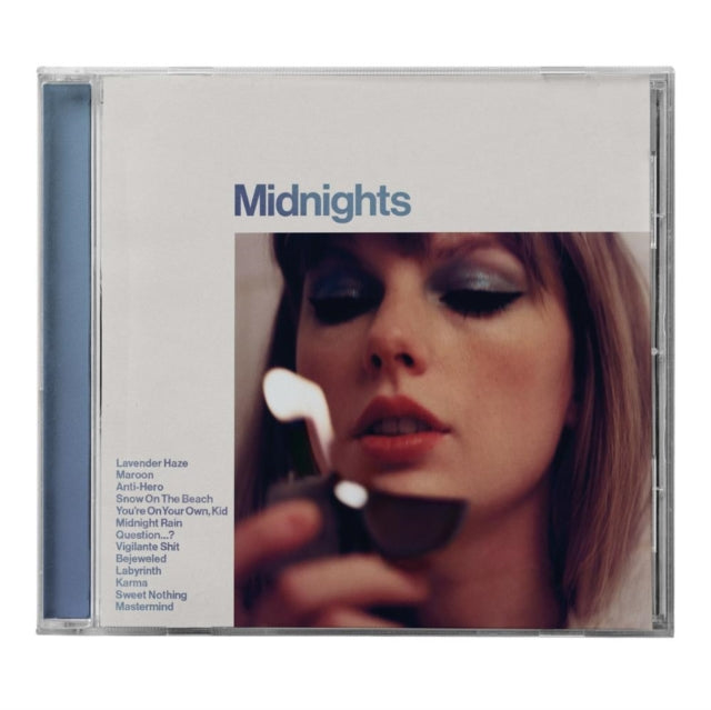 Taylor Swift - Folklore (X) & Midnights (X) (Moonstone Blue CD) & 1989 (Taylor's Version) & Tortured Poets Department (X) (Manuscript- Bonus Track) & Taylor Swift & 1989 & Lover (Deluxe) (Version 2) & Lover