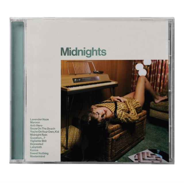 Taylor Swift - Midnights (X) (Jade Green CD) & Lover & Fearless