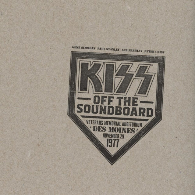 Kiss Off The Soundboard: Live In Des Moines (2LP) & Destroyer