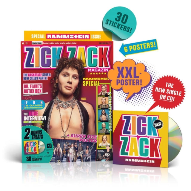 Rammstein - Zeit & Zeit (Special Edition) & Zick Zack (CD/Magazine)