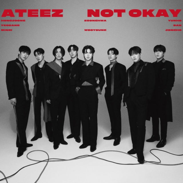 Ateez - Spin Off : From The Witness (Witness Version) (Limited) & World Ep.Fin : Will - (Digipak) (Us Basic) & Not Okay(Limited Edition B) & World Ep.Fin : Will - (A Ver.) (Us Basic) - CD Bundle