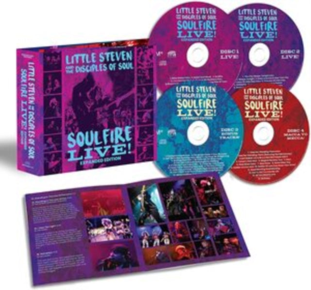 Little Steven & The Disciples Of Soul - Soulfire Live! (Expanded Edition/4CD)