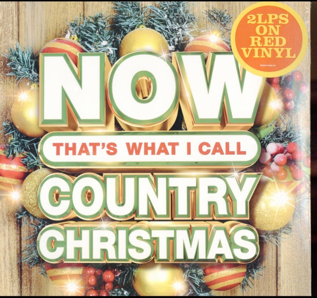 Various Artists - Now Country Christmas (2 LP)(Translucent Red Vinyl)