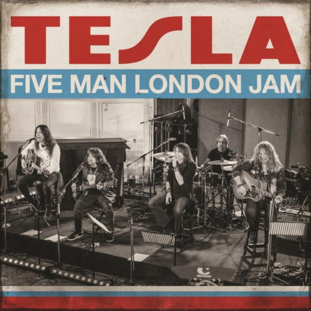 Tesla - Five Man London Jam (Clear Red/Clear Blue Vinyl/2LP)