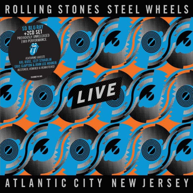 Rolling Stones - Steel Wheels Live (Live From Atlantic City, Nj, 1989) (2CD/Blu-Ray)