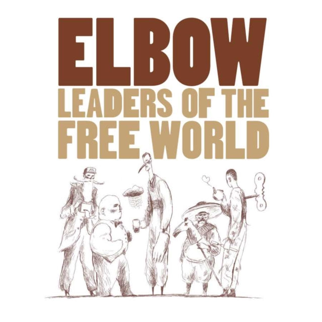 Elbow - Dead In The Boot & Leaders Of The Free World & Audio Vertigo (X) (Transparent Blue LP Vinyl)