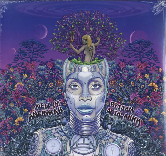 Erykah Badu - Baduizm & Worldwide Underground (Purple LP Vinyl) & New Amerykah Part Two (Return Of The Ankh) (Violet Vinyl/2LP) & New Amerykah Part 2: Return Of Ankh & Mama's Gun
