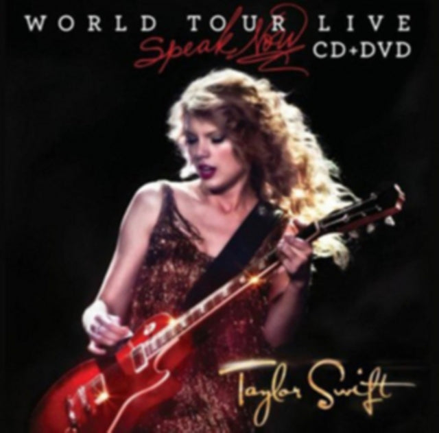 Taylor Swift - Midnights (X) (Blood Moon CD) & Speak Now World Tour Live (CD/DVD) & Lover (Deluxe) (Version 1)