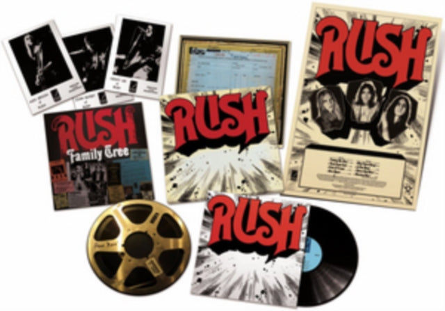 Rush - Rush (Rediscovered LP Box) (180G) & Fly By Night (180G) & Hemispheres (180G) & Power Windows (180G) & Hold Your Fire (180G) & Roll Of The Dice