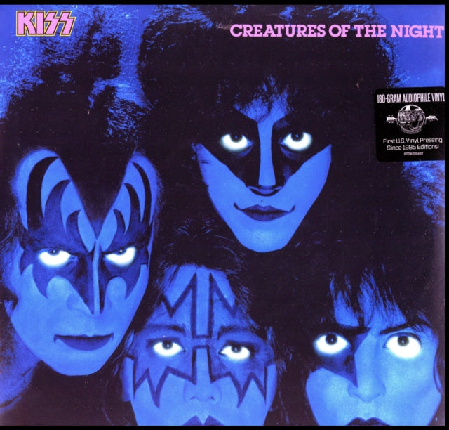 Love Gun (Tangerine/Aqua Splatter LP Vinyl) & Hotter Than Hell & Dressed To Kill & Carnival Of Souls & Creatures Of Night