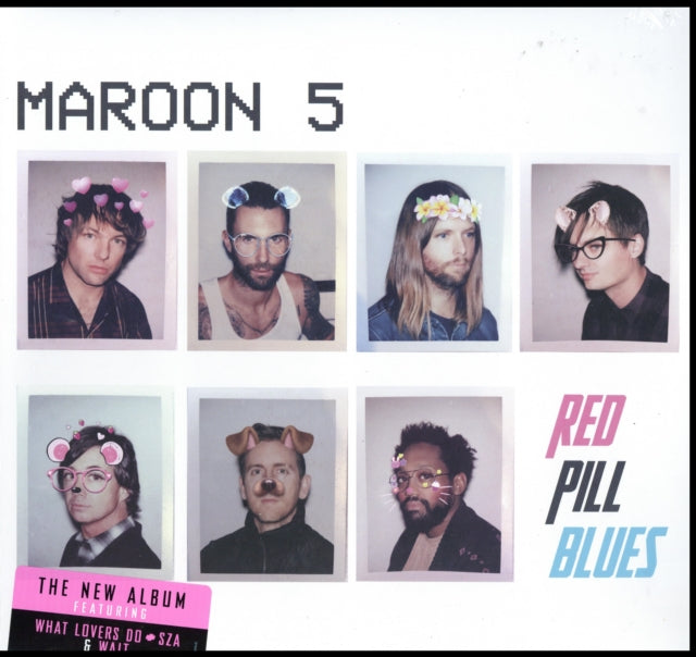 Maroon 5 - V (Black LP) (Exp) & Red Pill Blues (LP)