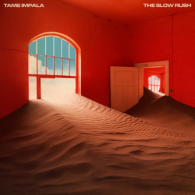Tame Impala - Slow Rush (Deluxe/2-Transparent Red LP Vinyl/3-Black LP Vinyl) & Currents & Slow Rush (2LP) & Innerspeaker