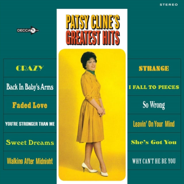 Patsy Cline's Greatest Hits (Pink LP Vinyl)