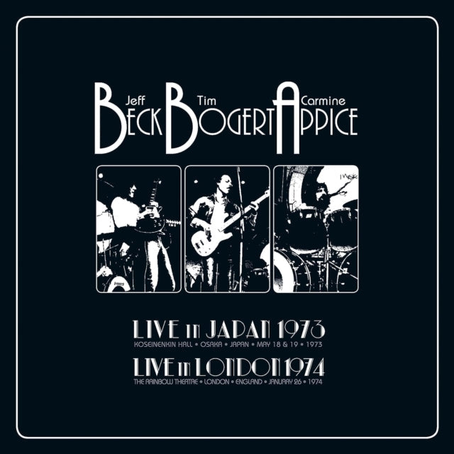 Bogert & Appice Beck - Live 1973 & 1974 (4LP Vinyl) & Live 1973 & 1974 (4LP Vinyl/Grape Vinyl) - Bundle