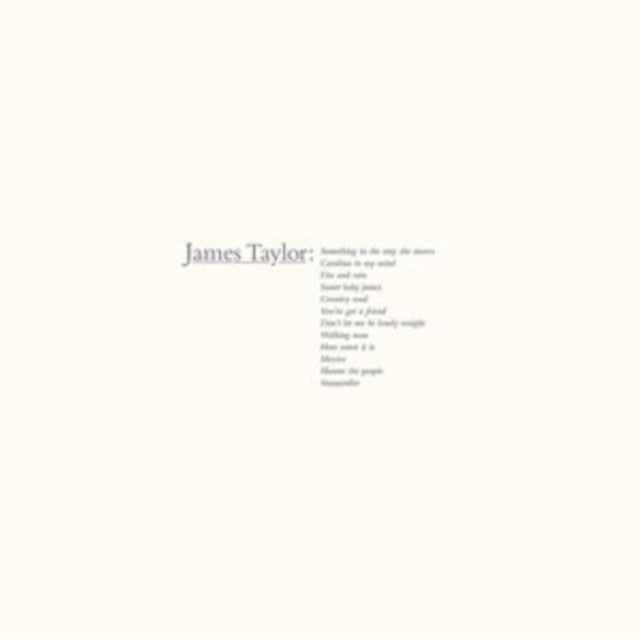James Taylor - James Taylor's Greatest Hits (2019 Remaster/180G) & American Standard (2LP)