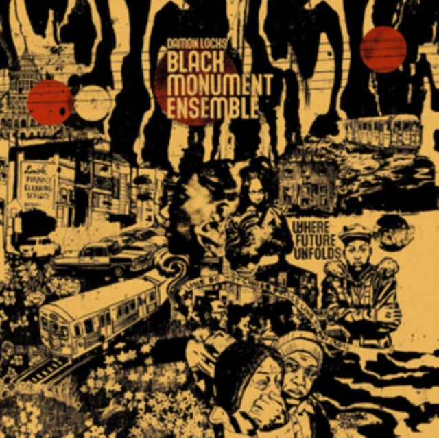 Damon  -  Black Monument Ensemble Locks - Where Future Unfolds - LP Vinyl Record