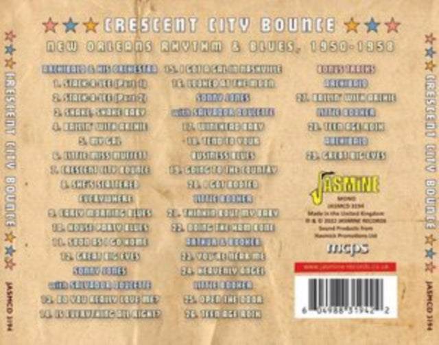 Crescent City Bounce / New Orleans R & B 1950-58