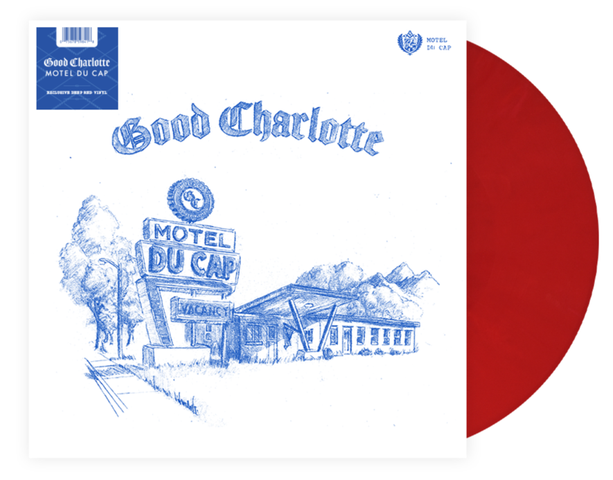 Good Charlotte - Motel Du Cap LP (Exclusive Deep Red Vinyl) Vinyl Record
