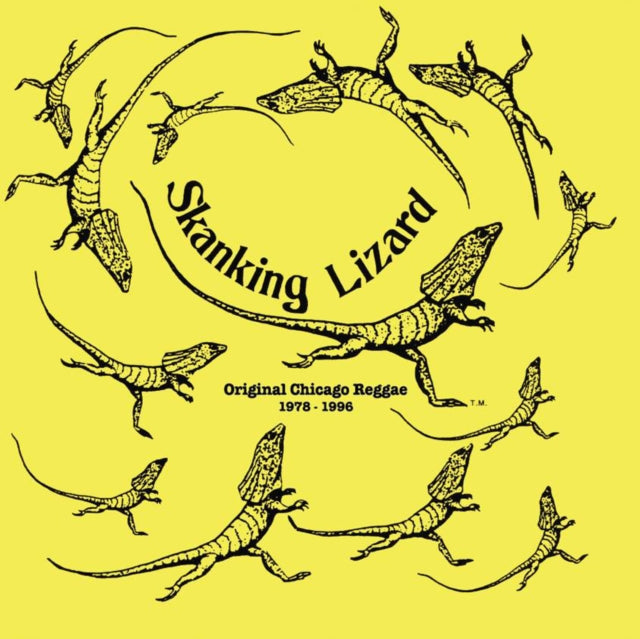 Skanking Lizard - Original Chicago Reggae 1978-1996 (Yellow LP Vinyl/Poster Insert) Vinyl Record