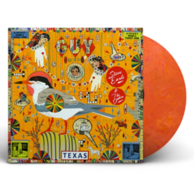 Steve & The Dukes Earle - Guy (2LP/Orange & Red Swirl Vinyl) & Terraplane (Transparent Gold LP Vinyl) & Ghosts Of West Virginia (Blue & Black Swirl Color LP Vinyl)