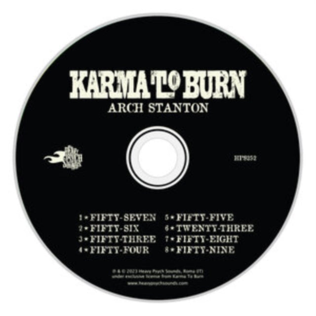 Karma To Burn - Arch Stanton (Digi Pack) - CD
