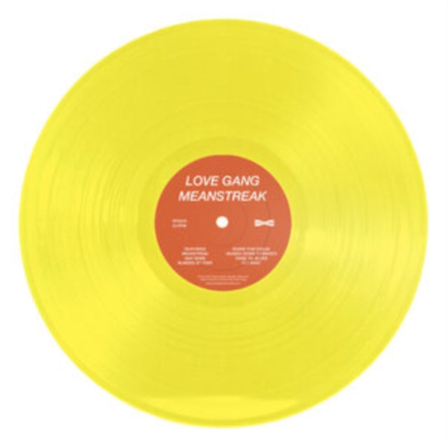 Love Gang - Meanstreak (Yellow LP Vinyl)