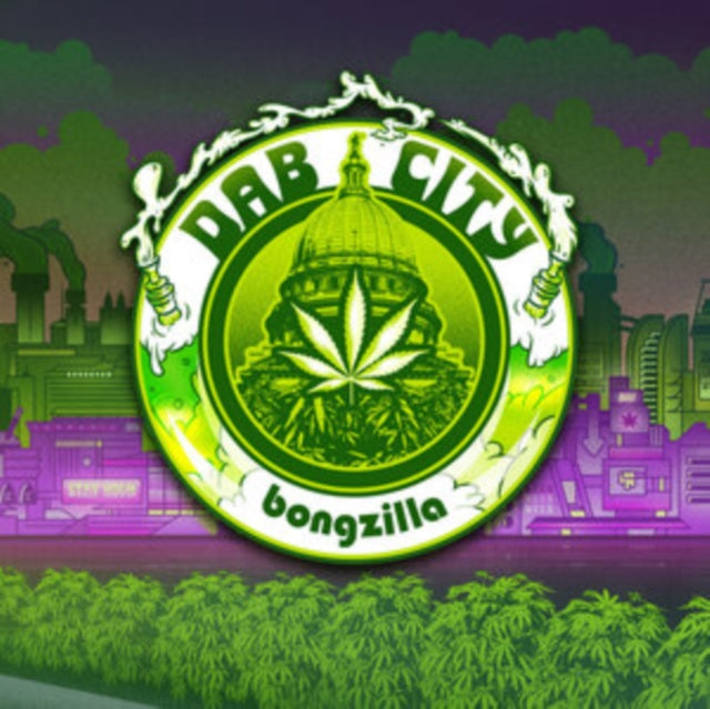 Bongzilla - Dab City (Deep Purple Transparent LP Vinyl) & Weedsconsin (Half-Half Neon Yellow/Neon Green LP Vinyl)