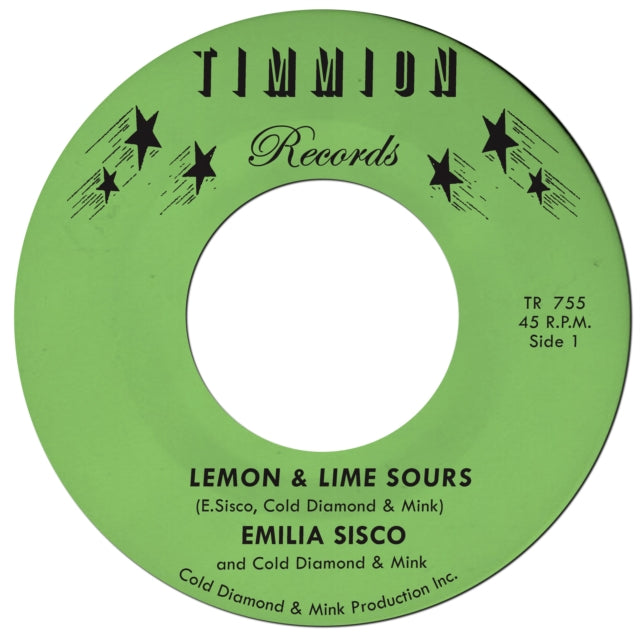 Emilia & Cold Diamond & Mink Sisco - Lemon N Lime Sours (Transparent Green 7Inch) - 7 Inch Vinyl