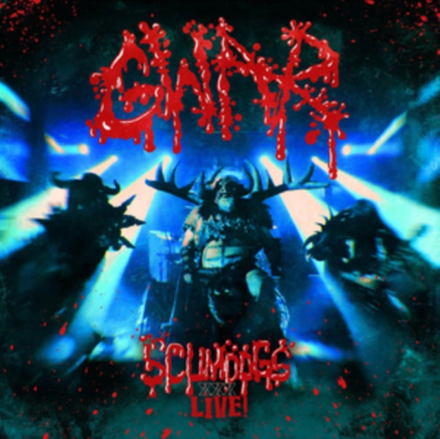 Gwar - Battle Maximus (10Th Anniversary Edition) (Crystal Blue With Dark Blue Swirl Vinyl/2LP) & Scumdogs Xxx Live (2LP/Blue Marbled Vinyl)