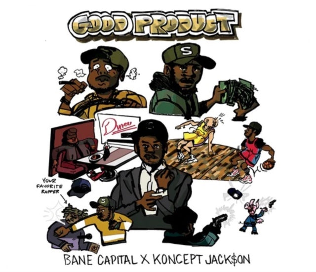 Bane Capital & Koncept Jack$On - Good Product - LP Vinyl