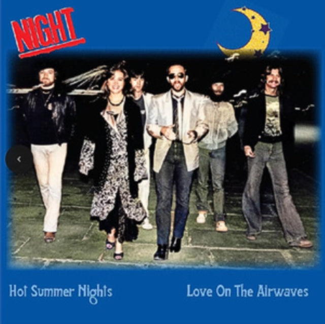 Hot Summer Nights / Love On The Airwaves (Blue Vinyl)