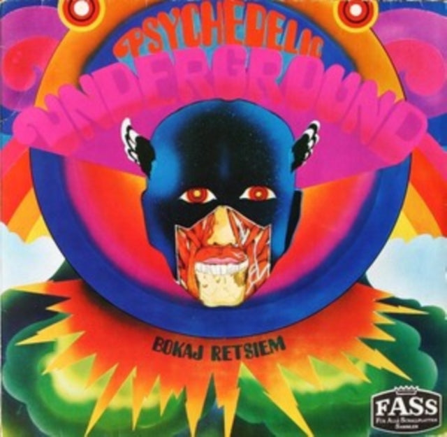 Bokaj Retsiem - Psychedelic Underground (Cyan Blue LP Vinyl)