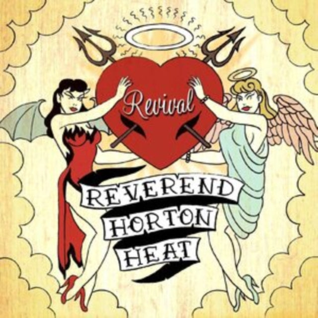 Reverend Horton Heat - Revival (Green LP Vinyl) & Laughin' & Cryin' With The Reverend Horton Heat (Transparent Red LP Vinyl)
