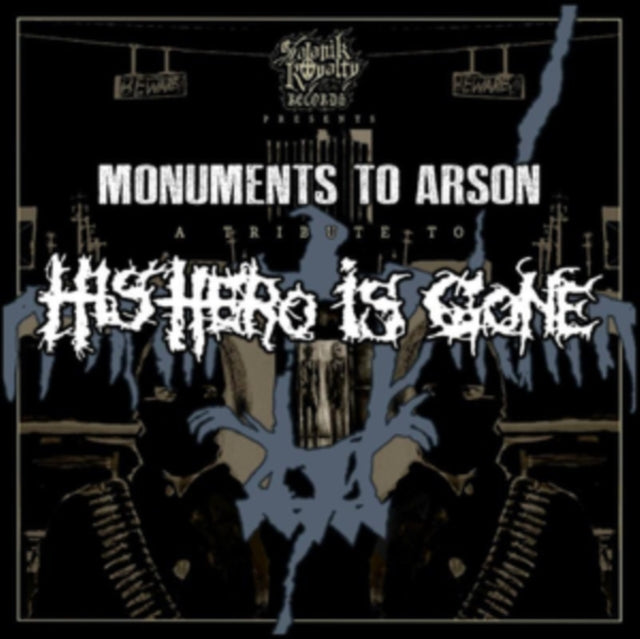 Monuments To Arson: A Tribute To His Hero Is Gone (Black & White Marble LP Vinyl)