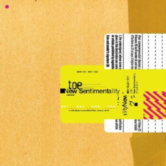 Toe - Our Latest Number (Black & White Half & Half LP Vinyl) & New Sentimentality (Tan & Clear LP Vinyl)