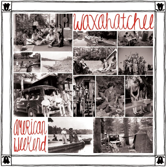 Waxahatchee - American Weekend (Red LP Vinyl) & Ivy Tripp & Saint Cloud