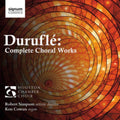 Ken Cowan  Robert Simpson Houston Chamber Choir - Durufle: Complete Choral Works - CD