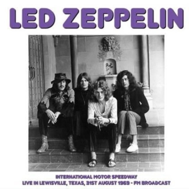 Led Zeppelin - International Motor Speedway - Live In Lewisville Texas 31St August 1969 - Fm Broadcast (Pink LP Vinyl)