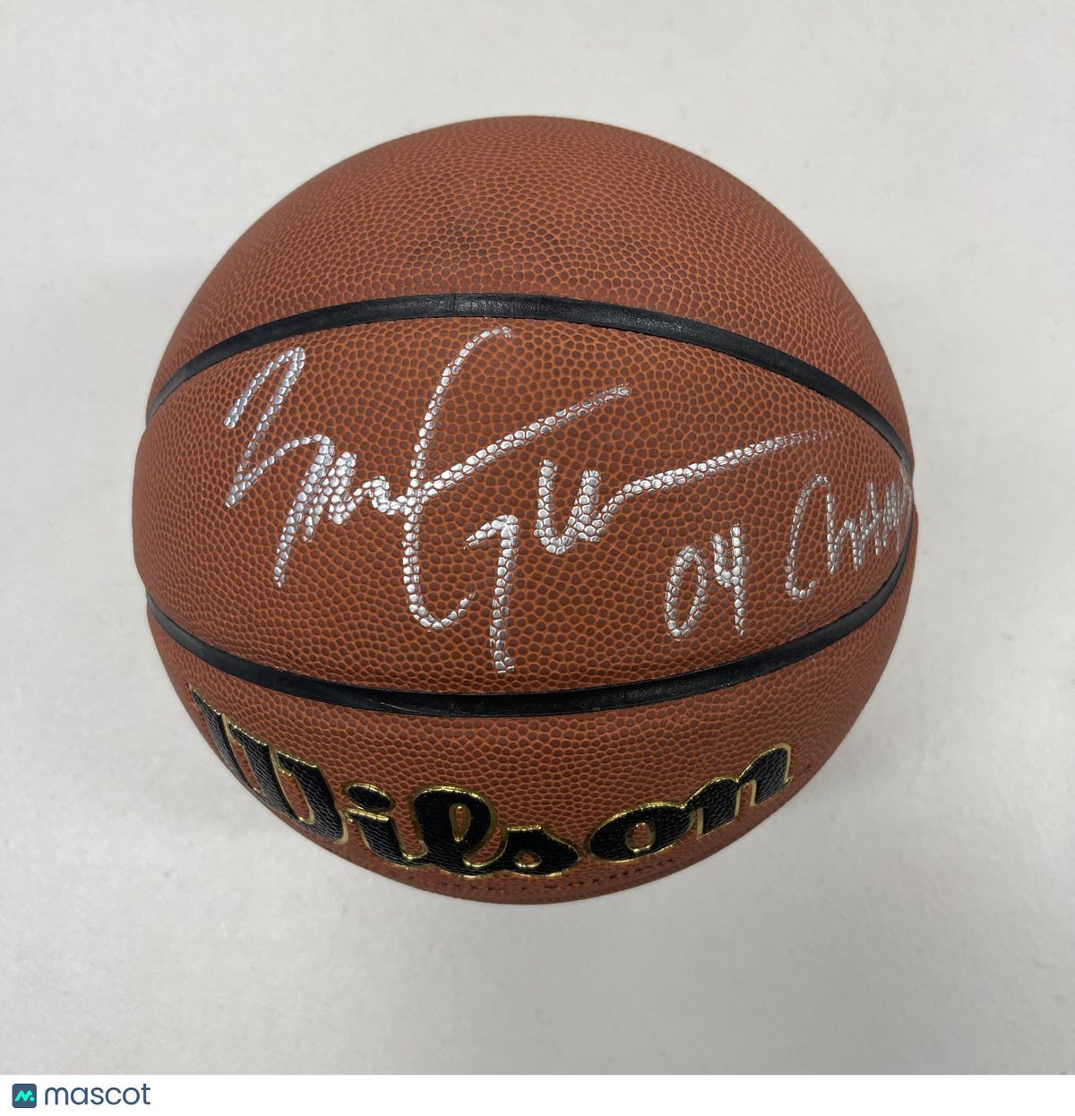 Ben Gordon Signed Basketball PSA Uconn Huskies "04 Champ"