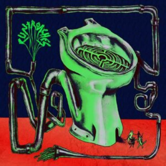 Cuntroaches - Cuntroaches (Deluxe Edition/Dual-Lock-Groove Radioactive-Bile Green LP Vinyl)