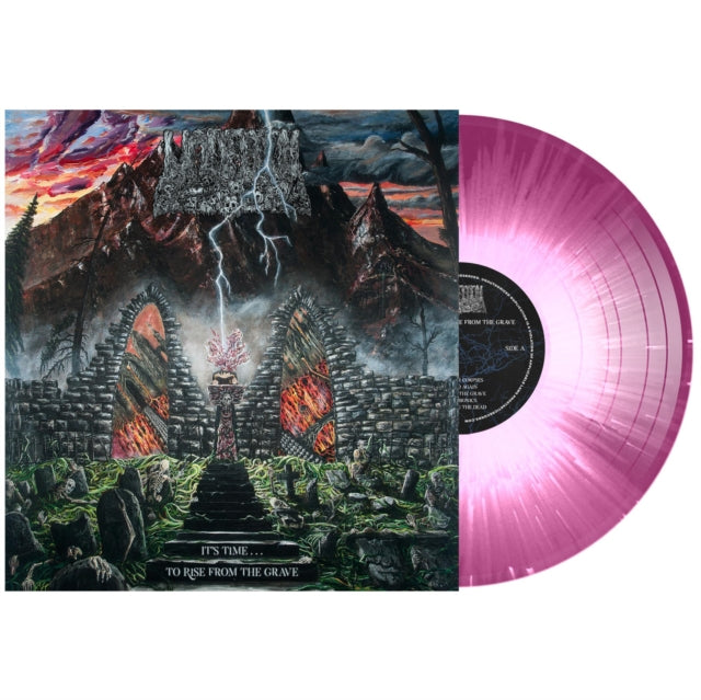 It's Time...To Rise From The Grave (Translucent Purple W/ White Splatter LP Vinyl)